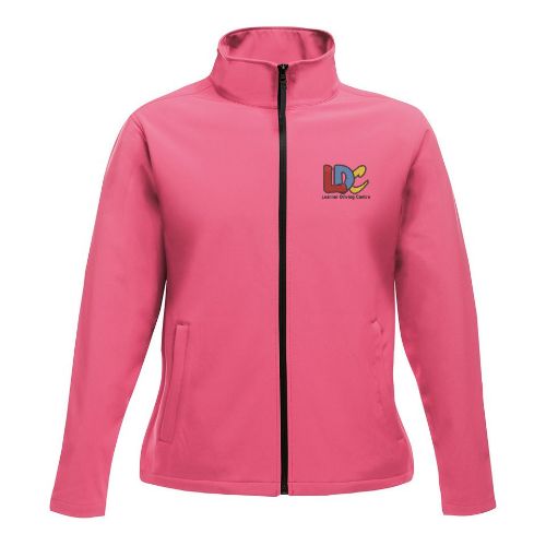 LDC Regatta Professional Women's Ablaze Printable Softshell Hot Pink/Black